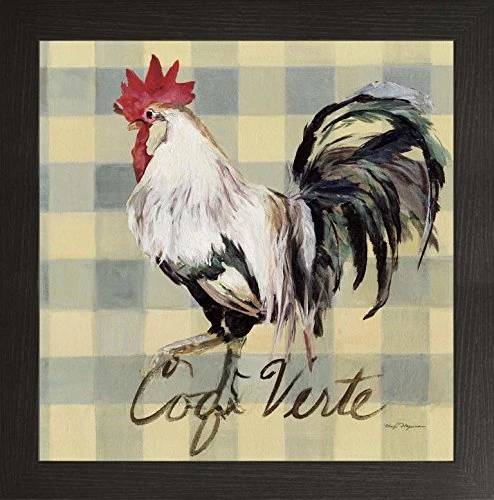 Frame Company Watson Range Coq Verte by Marilyn Hageman, Frame - 60 x 60 cm, Black