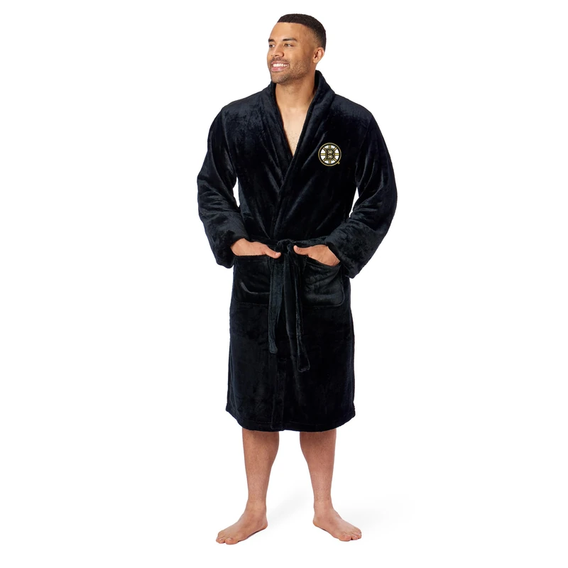 Northwest The Company NHL Boston Bruins Silk Touch Bath Robe, Men's L/XL