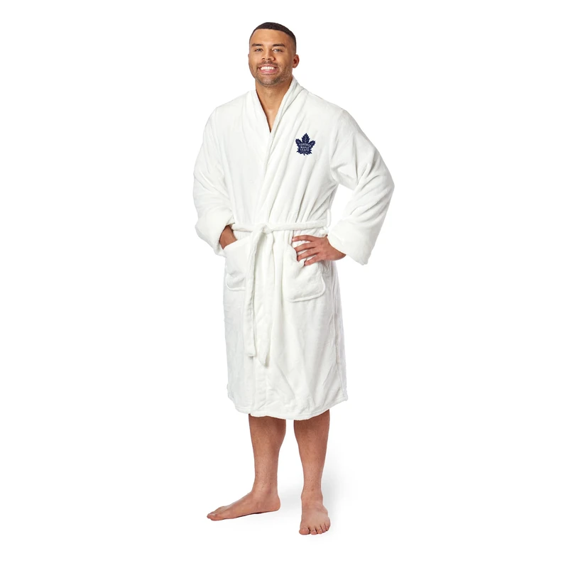 Northwest NHL Toronto Maple Leafs Unisex-Adult Silk Touch Bath Robe, Large/X-Large, Team Colors - Image 1