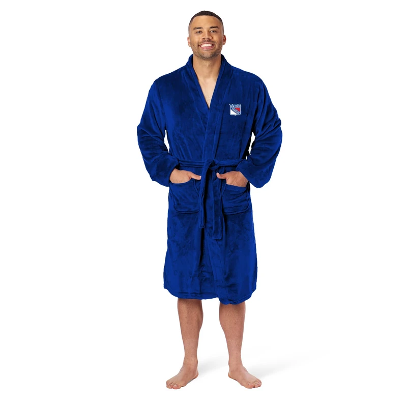 Northwest NHL New York Rangers Unisex-Adult Silk Touch Bath Robe, Large/X-Large, Team Colors