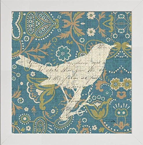 Frame Company Watson Range Bohemian Nature Square II, Frame - 20 x 20 Inches, White