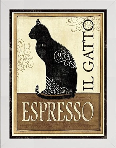 Frame Company Watson Range Il Gatto by Veronique Charron, Frame - A1, White