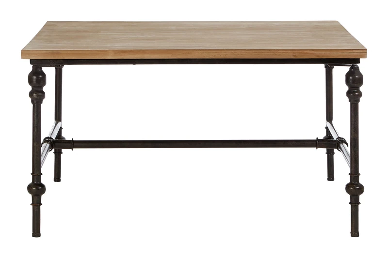 Premier Housewares Tribeca Coffee Table, Wood, Natural, 45 x 85 cm