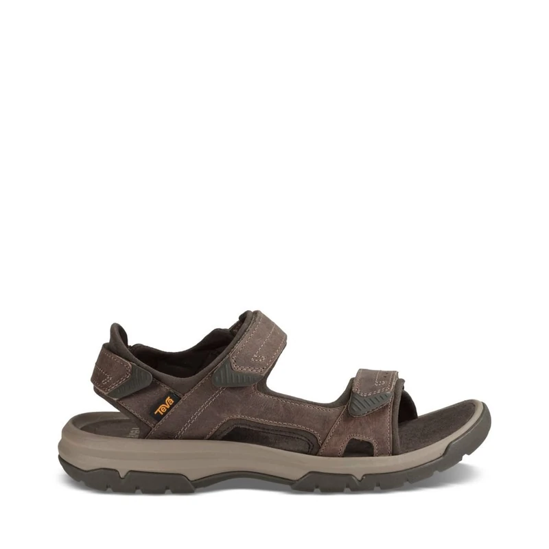 Teva Mens M Langdon Ankle Strap Sandals, Brown Walnut, 9 UK
