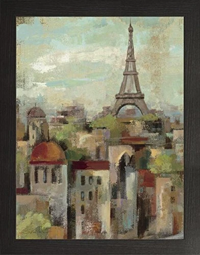 Frame Company Watson Range Paris Late SummerII by Silvia Vassileva, Frame - A1, Black