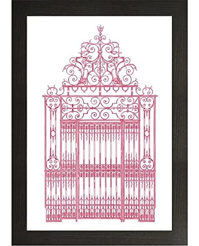 Frame Company Watson Range English GardenIII by Wild Apple Portfolio, Frame - A2, Black