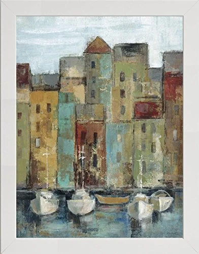 Frame Company Watson Range Old Town PortI by Silvia Vassileva, Frame - A1, White