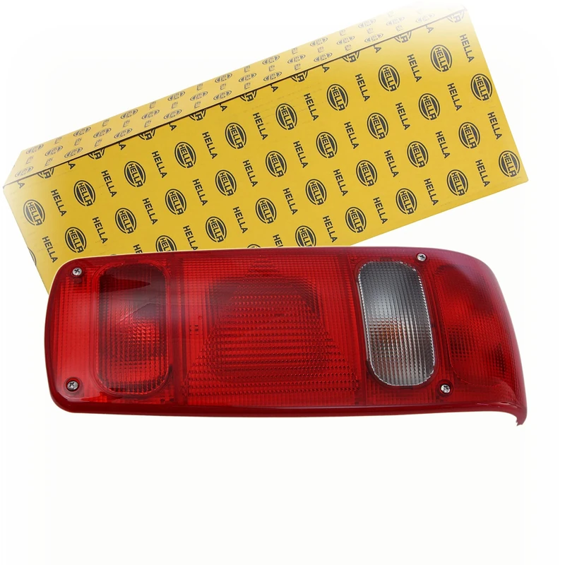 HELLA 2VA 007 502-061 Rearlight - Caraluna I - Bulb - 12V - Fitting/Bolted - Lens Colour: White / Red - Plug: Blade Terminal - right - Quantity: 1