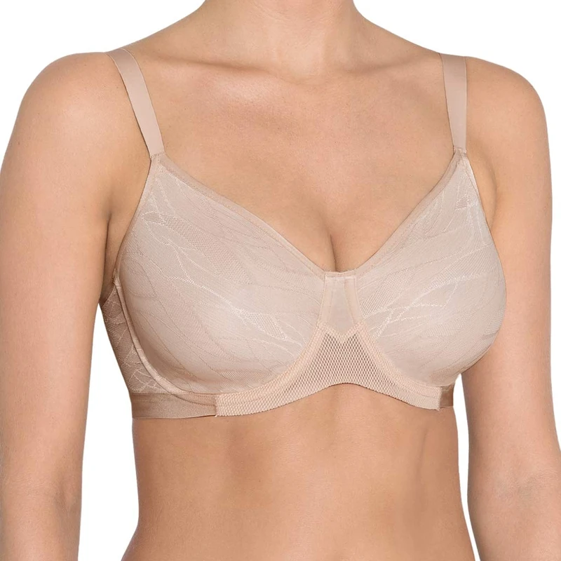 Triumph Women's Airy Sensation W01, Minimizer bra, NUDE BEIGE - Image 1