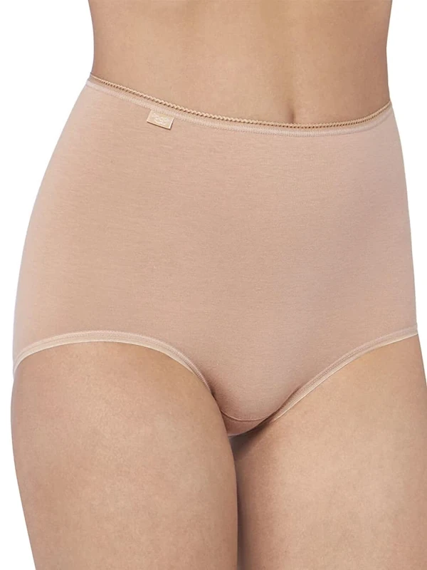 Sloggi Women's 24/7 Cotton Maxi C3p Boxer Briefs, Beige (Brush Sn), 44 UK