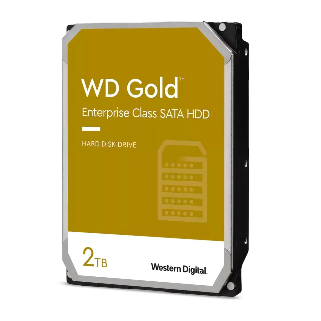 Western Digital HDD Gold 2 TB SATA 128 MB 3.5 Inch