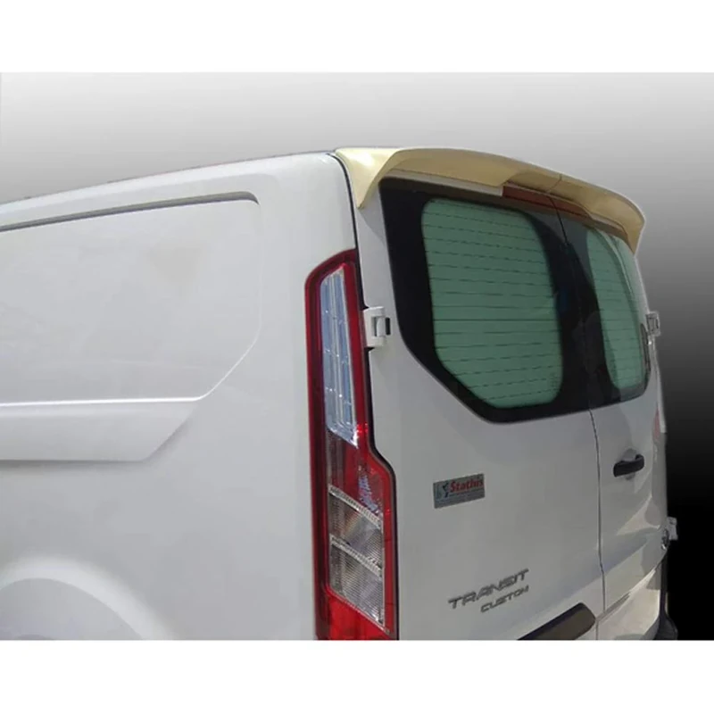 Motordrome Roof spoiler compatible with Ford Transit Custom 2012- (with 2 barn doors) (PU)
