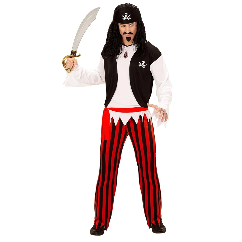 Widmann wdm07233 Pirate Costume ? Multicoloured, Large