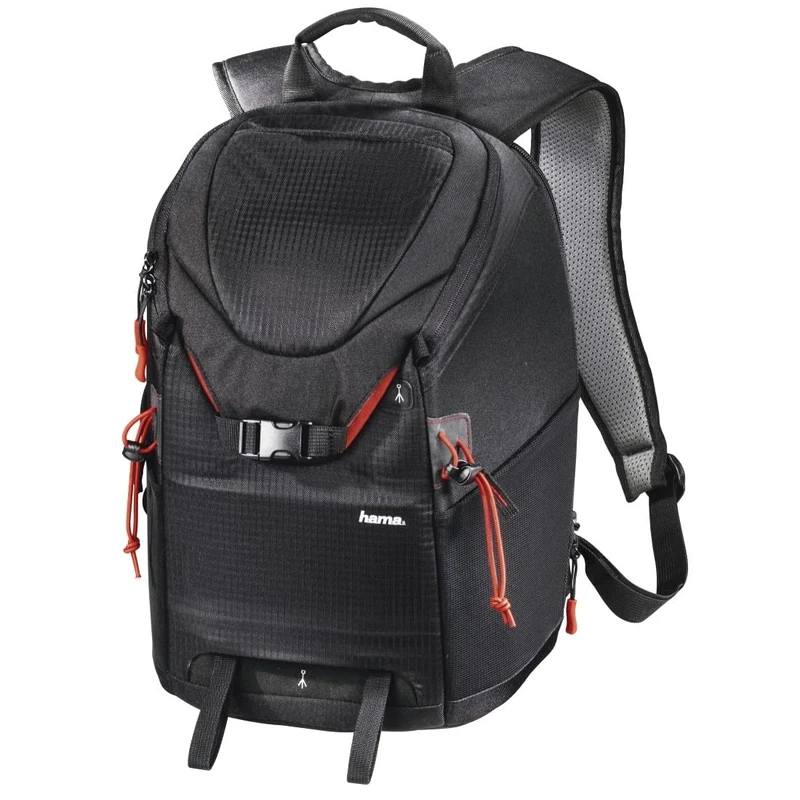 Hama | "Profitour 180" Camera Backpack | Compatible with Sony, Panasonic, Nikon, Kodak, Canon & Many More | Black