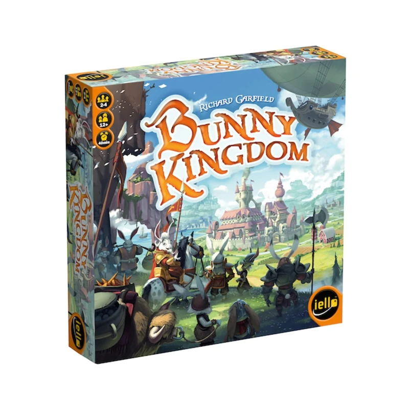 Iello | Bunny Kingdom | Board Game | Ages 14+ | 2 to 4 Players | 45 mins Minutes Playing Time