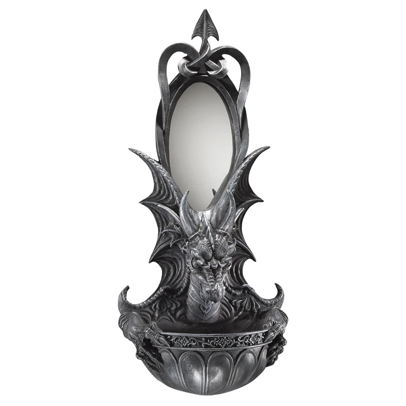 Design Toscano GRINSTHORPE CASTLE DRAGON WALL SCONCE
