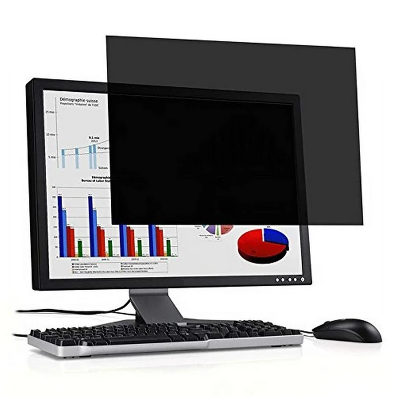 Port Designs - BLACK PRIVACY FILTER 2D - 27' 16/9-598 x 337.