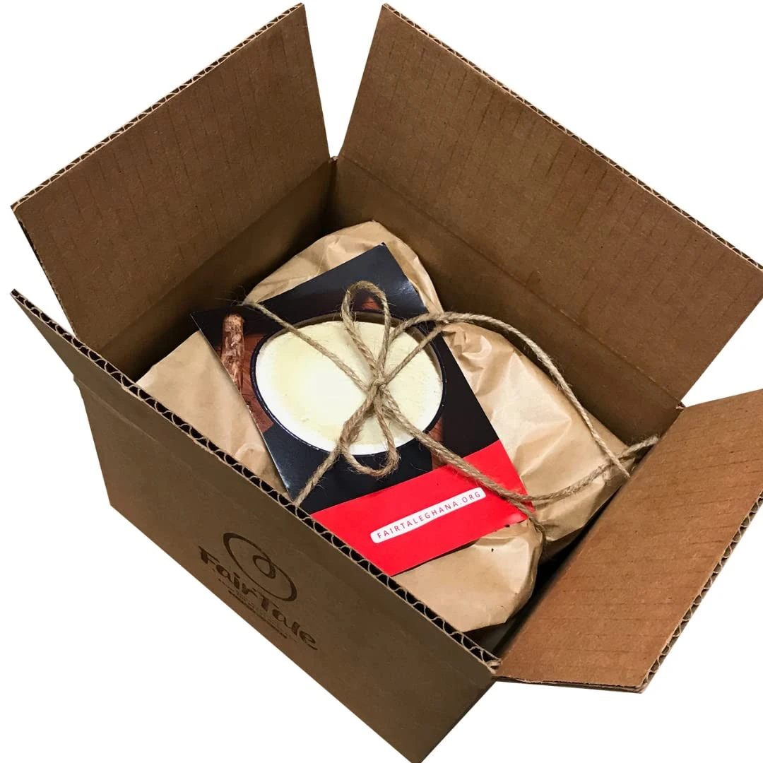 FairTale GHANA Raw African Shea Butter 6 LB Wild harvested, Ethically sourced, 100% Natural, Unrefined, Plant Based, Vegan, Ivory