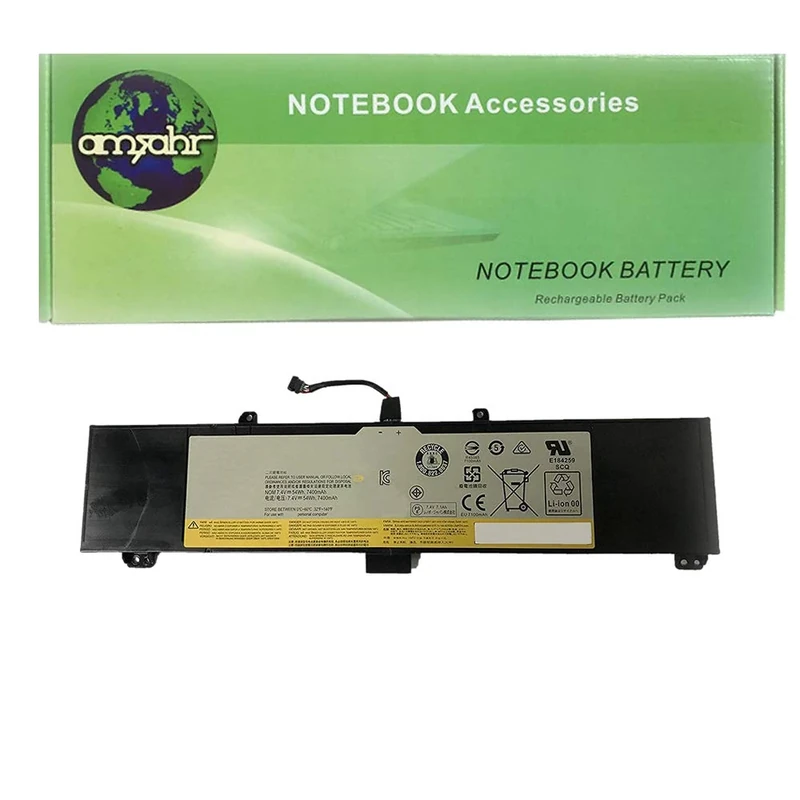 amsahr Replacement Battery for Lenovo L13M4P02/L13L4P01/L13N4P01/Y50-70AM-IFI/Y50p-70-ISE