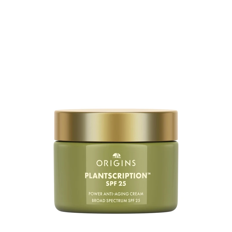 Origins Plantscription SPF 25 Power Anti-Aging Cream | Visibly Reduces Fine Lines | With Peptides & Hyaluronic Acid, 50 ml