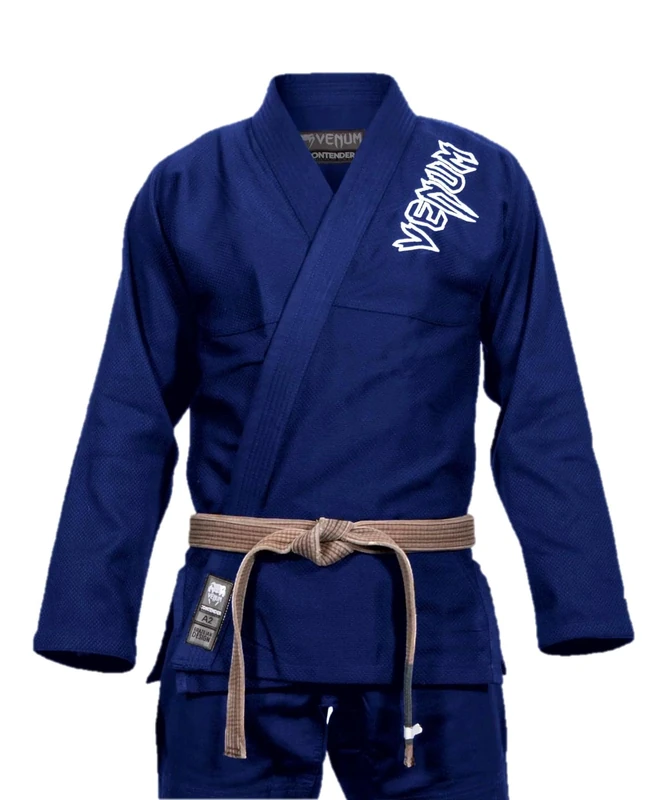 Venum, Contender 2.0 BJJ Gi, Men's, A4, Navy Blue - Image 1