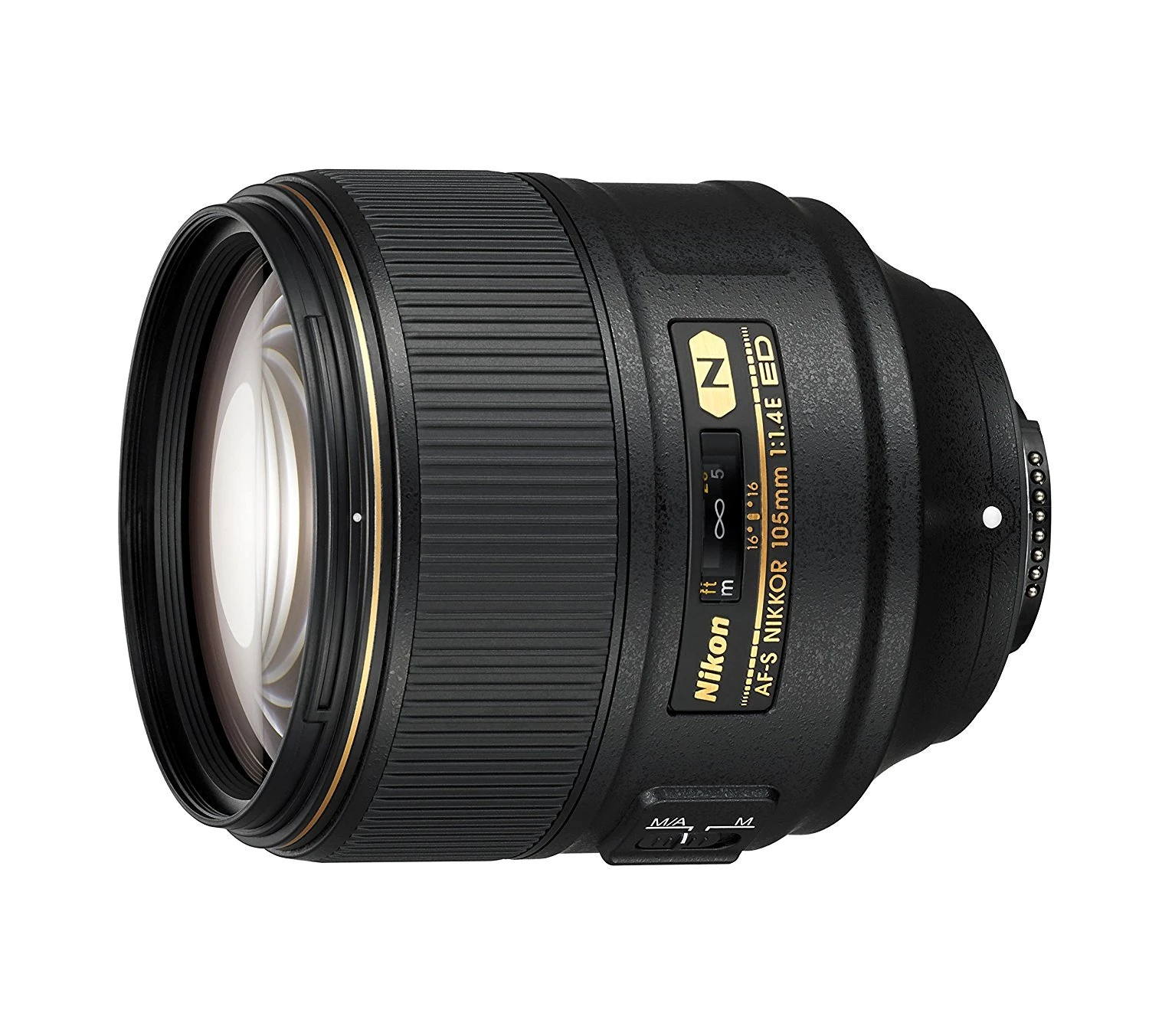 AF-S NIKKOR 105mm f/1.4E ED Lens black