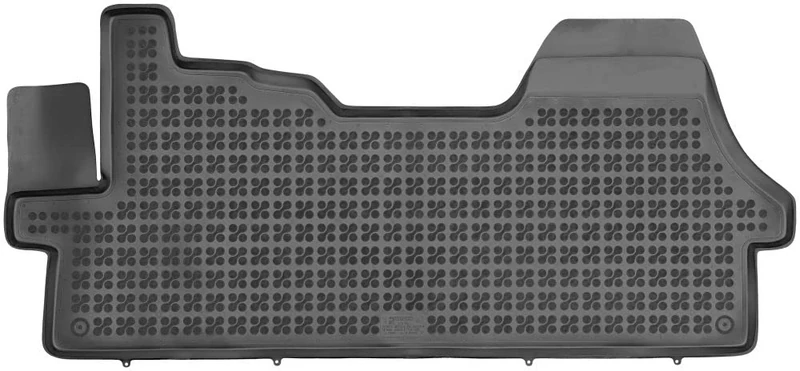 Rezaw-Plast Rubber Floor Mats Compatible with 2014-2024 Dodge Ram Promaster Floor Mat 1500/2500/3500 All Weather Tailored Custom Fit Black