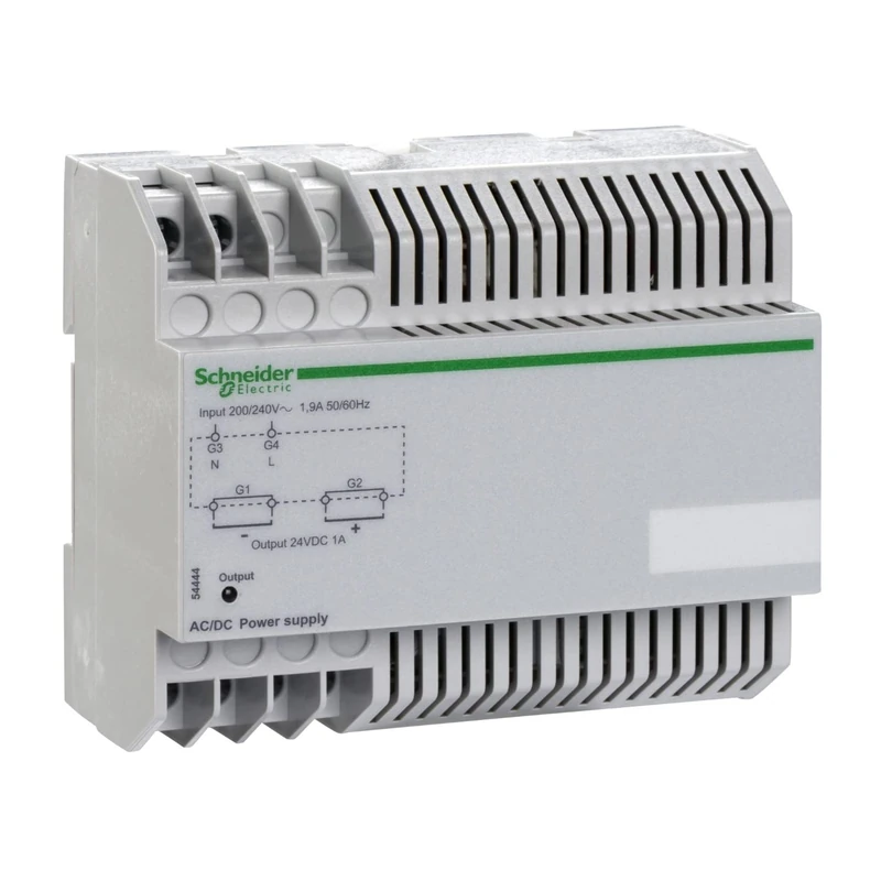 Schneider Electric 54443 MODULE D ALIMENTATION 110 VAC, White