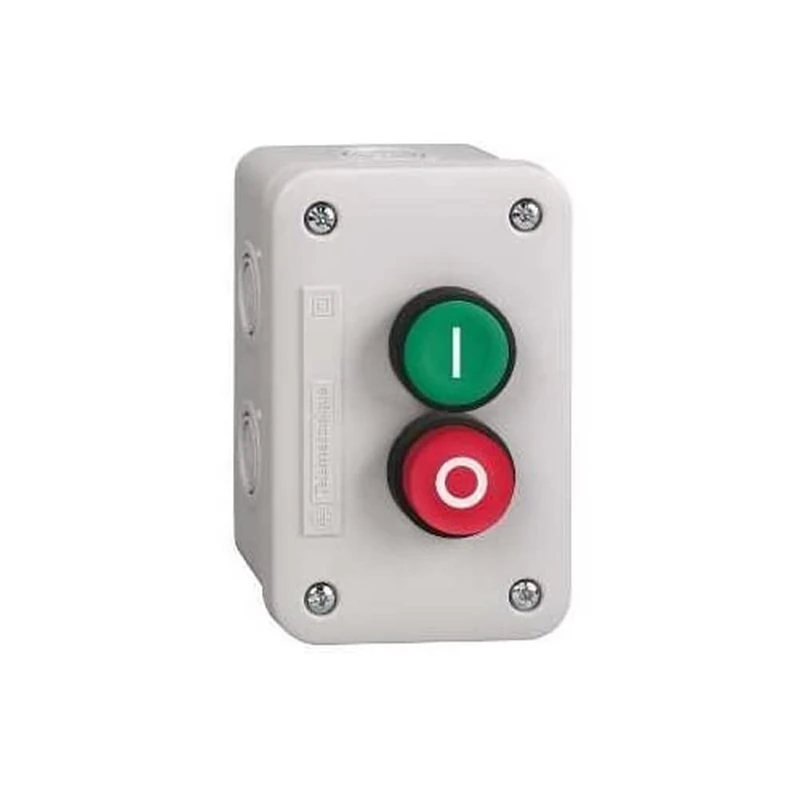 Schneider Elec Pic – MSS 53 11 – Box 2 Push Button Dialling Flush-Mount Verde-Rojo