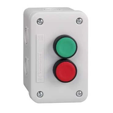 Schneider Elec Pic – MSS 53 11 – Box 2 Push Button Flush 2 NA/Contact Closed Green Red