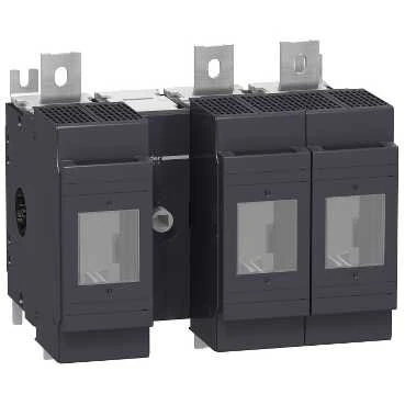 Schneider Elec PBT – Cap 77 01 – Switch Fuse infd630/DIN 3 3 Poles Front