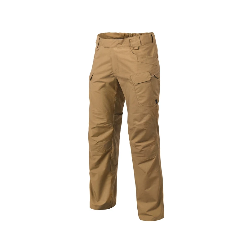 Helikon-Tex Urban Tactical Pants Polycotton Tactical Pants, Small/XLong, Small, Coyote Brown Ripstop, 30W x 36L
