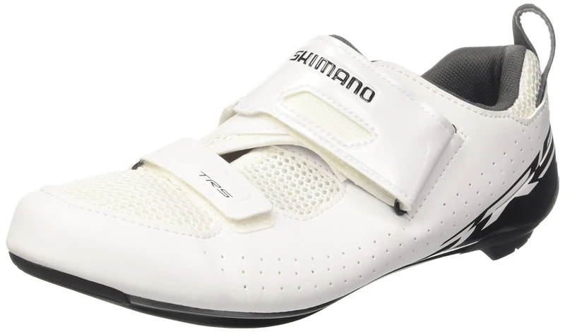 Shimano TR5 SPD-SL Shoes, White, Size 37