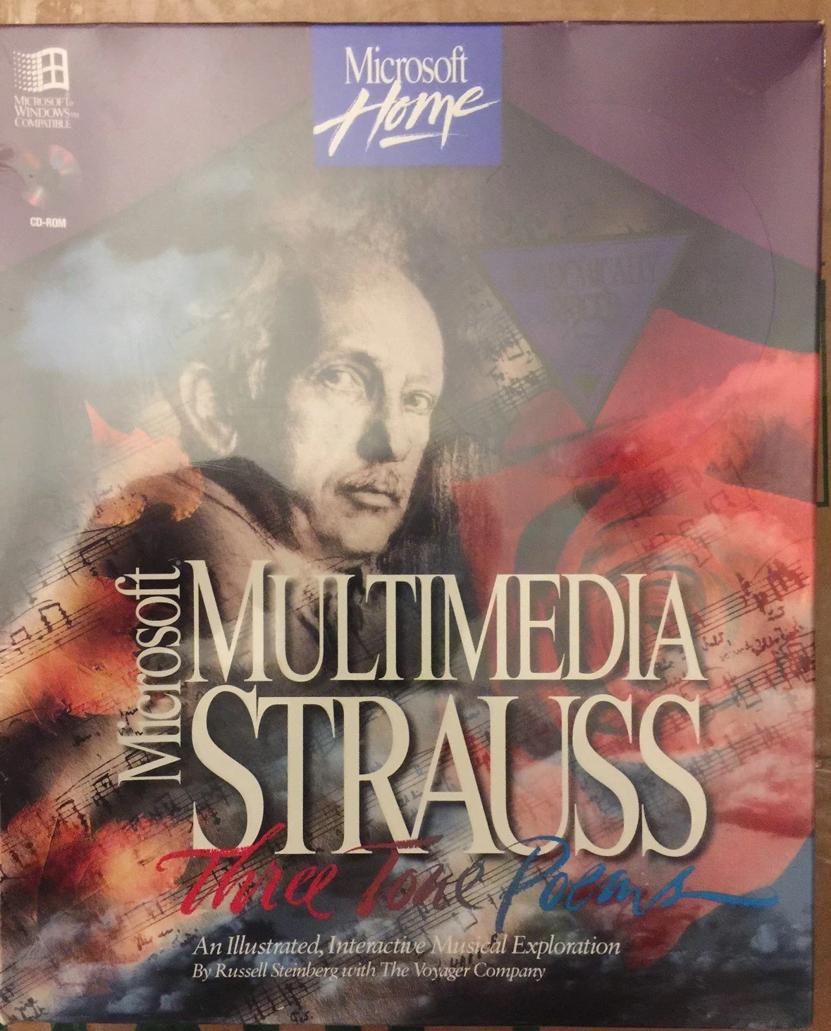 Microsoft Multimedia Strauss CD-Rom Software