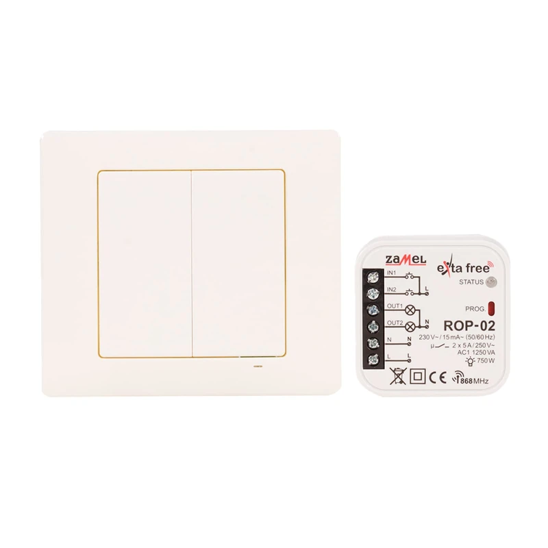 Extra Wireless Control Set Light Kit with 1 Piece RZB 04