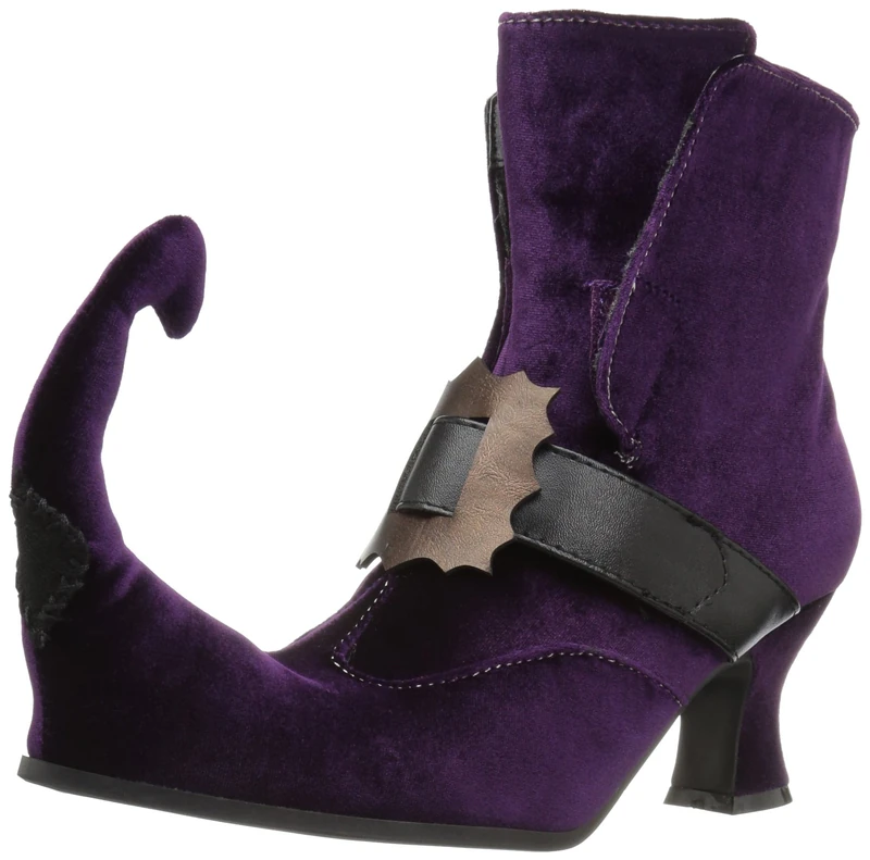 Ellie Shoes Women's 253-irina Ankle Bootie, Purple, 8 UK