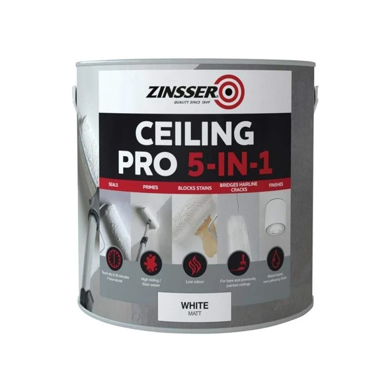 Zinsser ZN7380002C1 Ceiling Pro 5-In-1