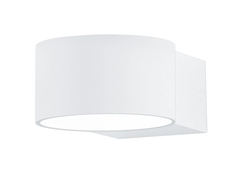 Trio Leuchten Lacapo 223410131 LED Wall Light Metal Matt White 1x 4.3 Watt