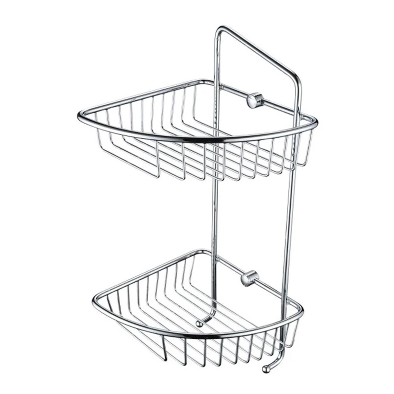 Two Tier Wall Fixed Wire Basket