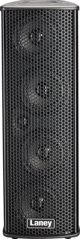 Laney AUDIOHUB Series AH4X4 - 6 Channel Portable PA System with Bluetooth , Black - 35W - Mains or Battery Power