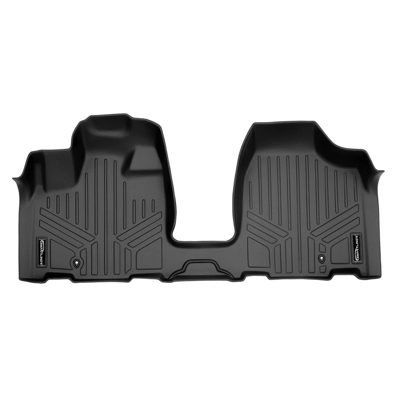 MAXLINER Floor Mats 1st Row 1 Piece Liner Black for 2008-2018 Dodge Grand Caravan/Chrysler Town & Country