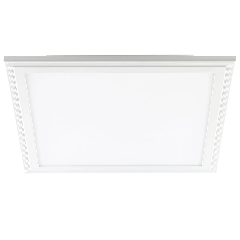 Eglo LED Ceiling Light Salobrena 1, Single-Flame Ceiling lamp, Material: Aluminium, Plastic, Colour: White, Dimensions: 30x30 cm, Neutral White