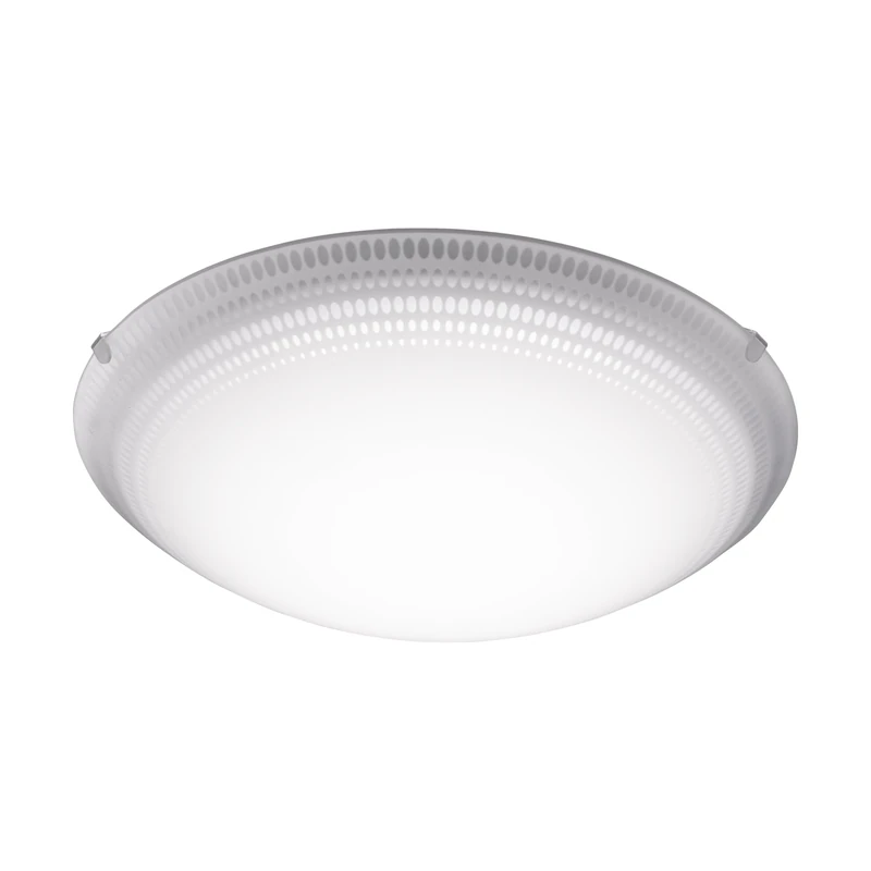 EGLO MAGITTA 1 Wall/Ceiling Light, Steel Glass, White, Ø 31,5 cm