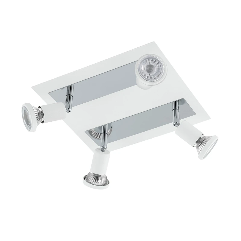 Eglo LED Ceiling Light Sarria, 4-Flame Ceiling lamp