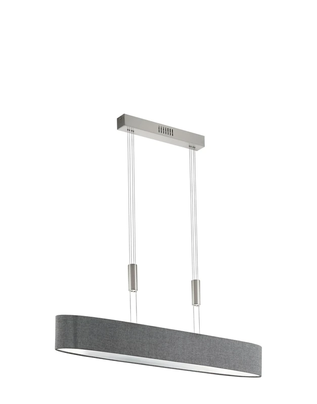 EGLO 95351 ROMAO LED Pendant Light in Nickel-Matt and Grey