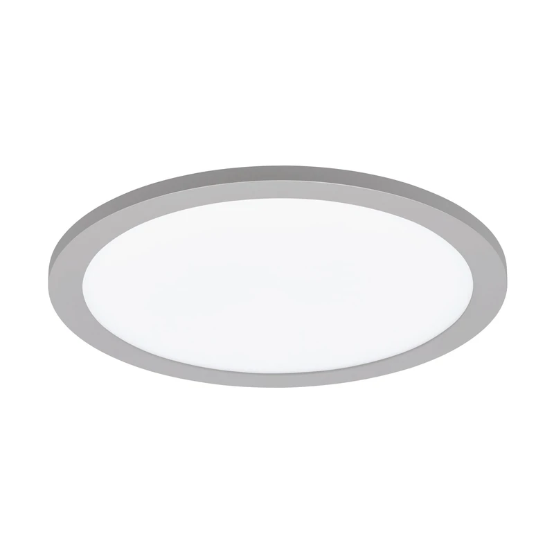 Eglo Wall Light Nickel Matt White