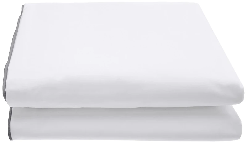 Designers Guild 3359104058927 Astor Flat Sheet 270 x 300 cm Cotton Graphite