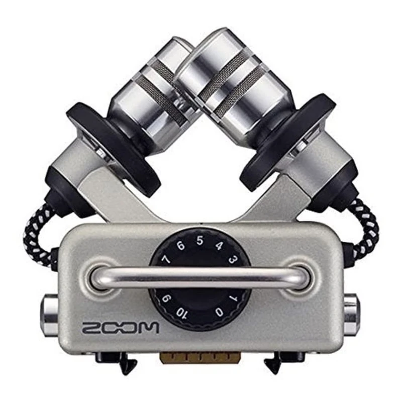 ZOOM XYH-5 Shock-Mounted X/Y Stereo Microphone Capsule for H5 H6 Q8 F8 – Ideal for Film, Podcast & Broadcast, UK-Version