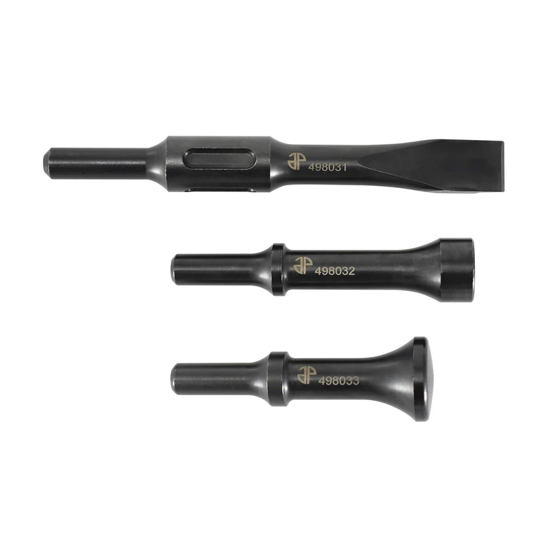 Astro Pneumatic Tool 49803 3-Piece Chisel & Hammer Bit Set .498 Shank - Image 1