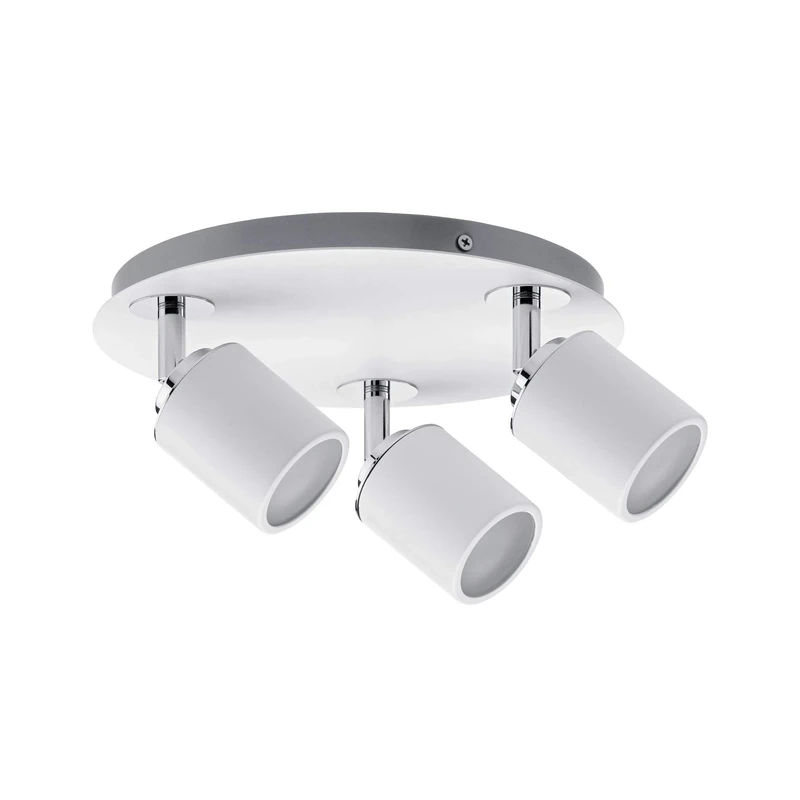 Paulmann 66719 Spotlight Tube IP44 max 3x10W GU10 White/Chrome 230V Metal